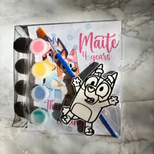 Dog Family and Friends Painting Kits – Personalized Birthday Party Favor