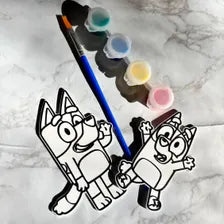 Dog Family and Friends Painting Kits – Personalized Birthday Party Favor